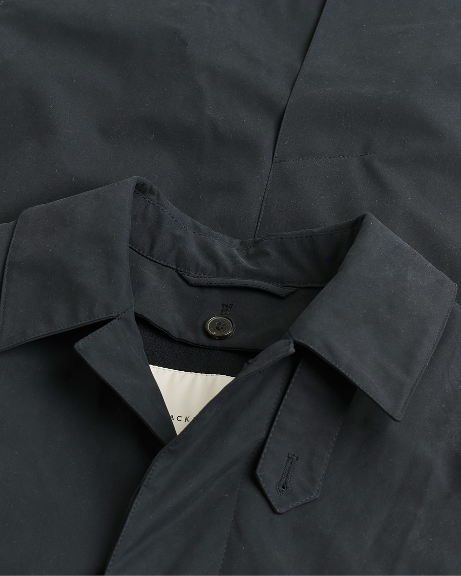 Heren | Pre-owned Jassen | Pre-owned | Mackintosh Water Repellent Car Coat Navy UK40 - EU50