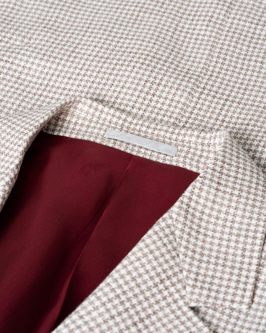 Heren | Blazers | Pre-owned | Brunello Cucinelli Linen/Silk Patch Pocket Blazer Beige 52