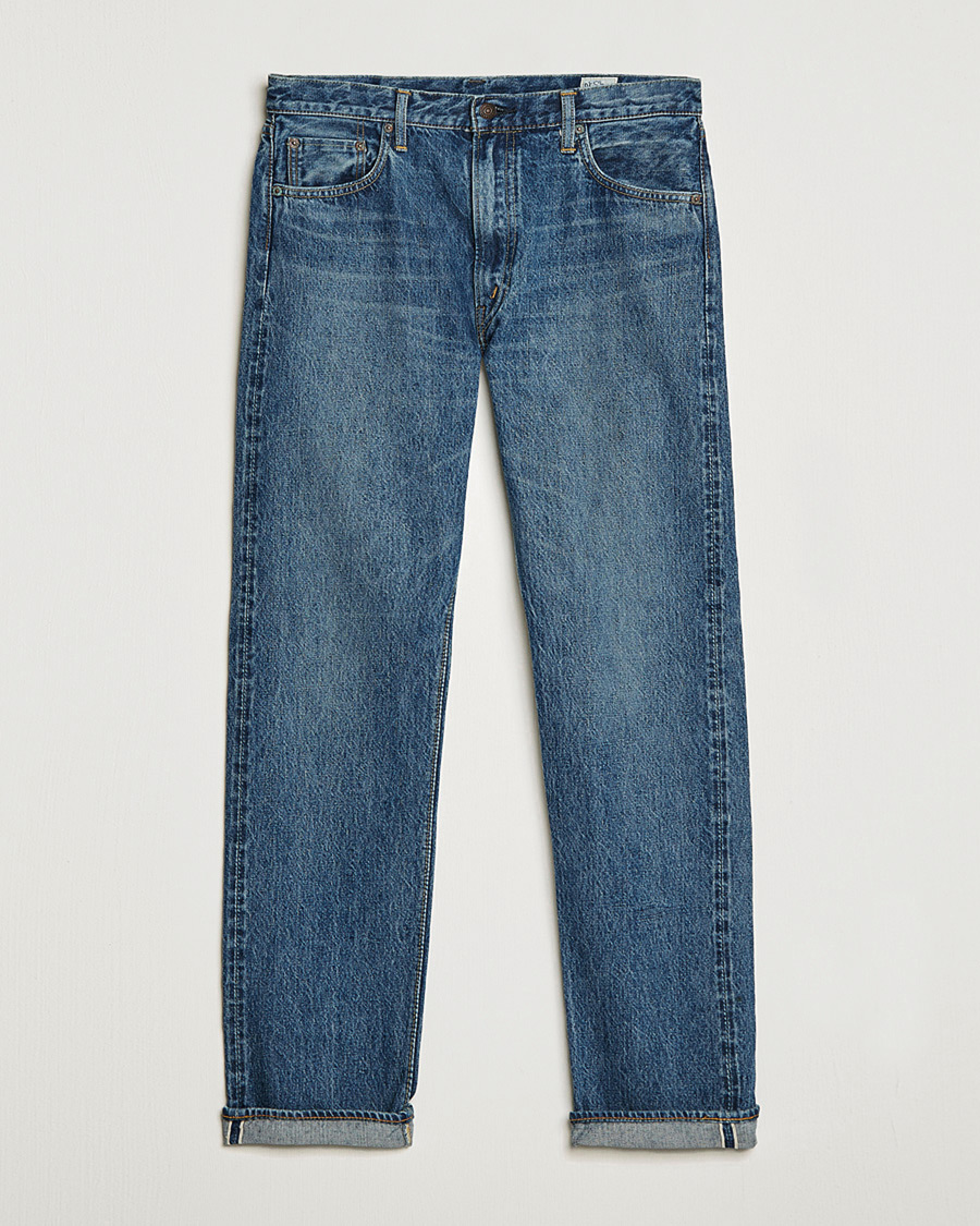 Heren | orSlow Tapered Fit 107 Selvedge Jeans 2 Year Wash 2 - S | Pre-owned | orSlow Tapered Fit 107 Selvedge Jeans 2 Year Wash 2 - S