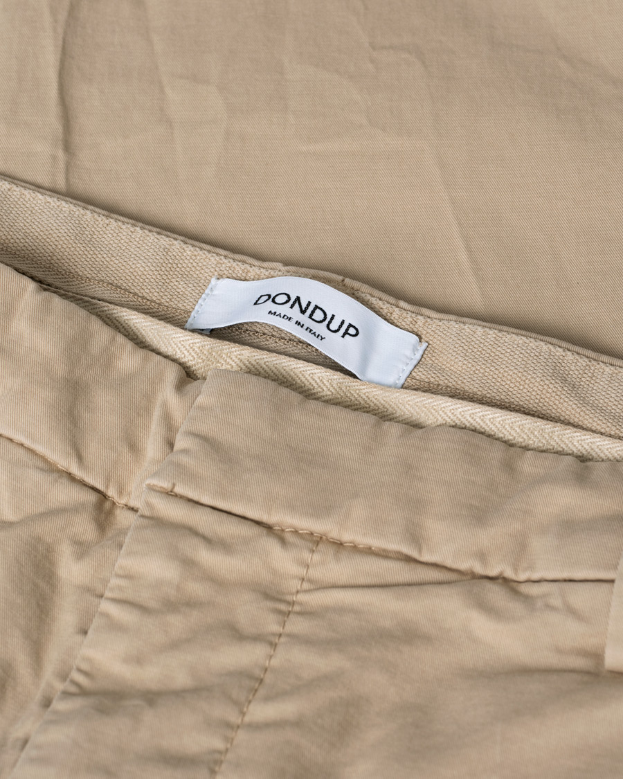 Heren | Broeken | Pre-owned | Dondup Gaubert Chinos Sand W33