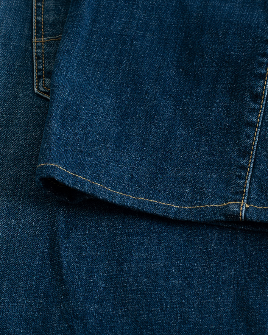 Heren | Jeans | Pre-owned | Jacob Cohën 688 Slim Fit Jeans Mid Blue