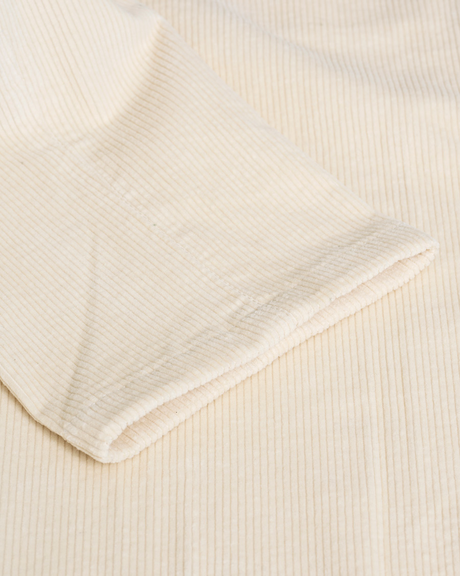 Heren | Broeken | Pre-owned | Altea Slim Fit Corduroy Trousers Ivory S