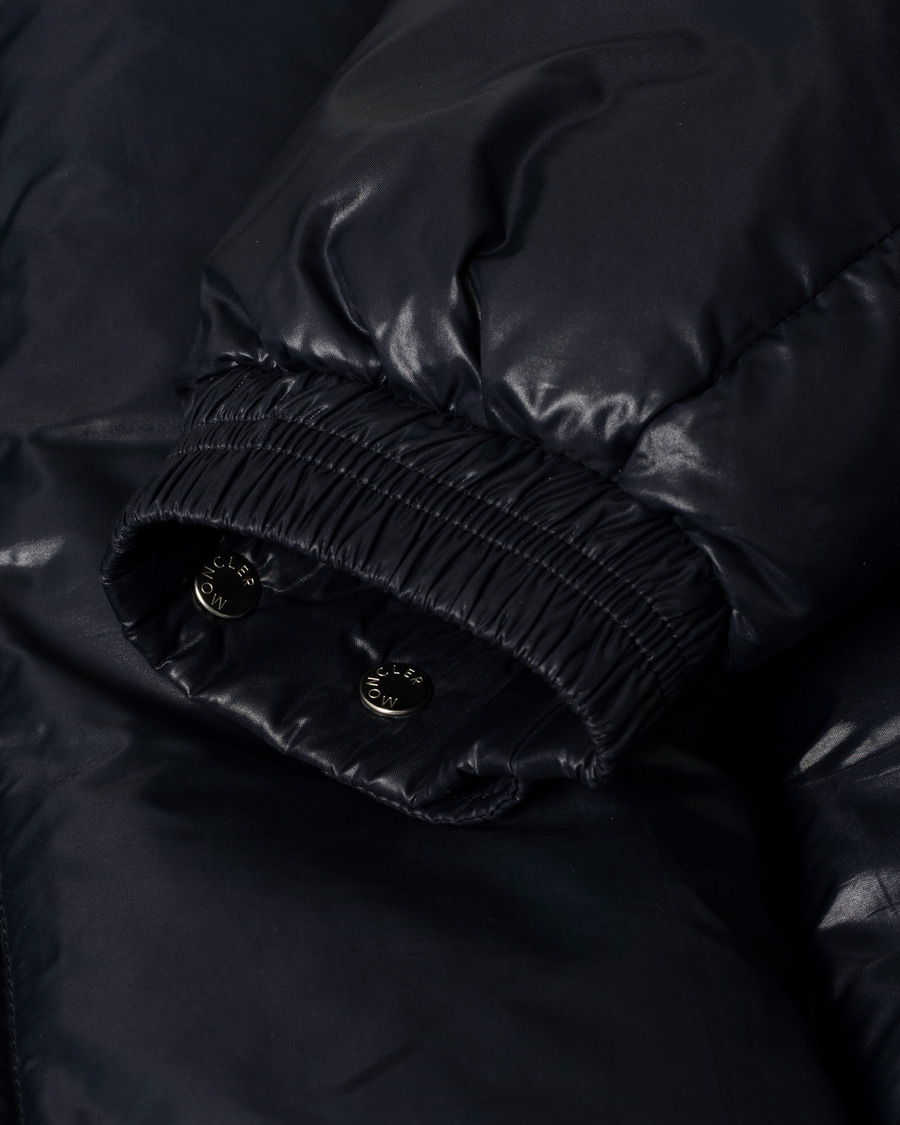 Heren | Jassen | Pre-owned | Moncler Ecrins Gloss Down Jacket Navy