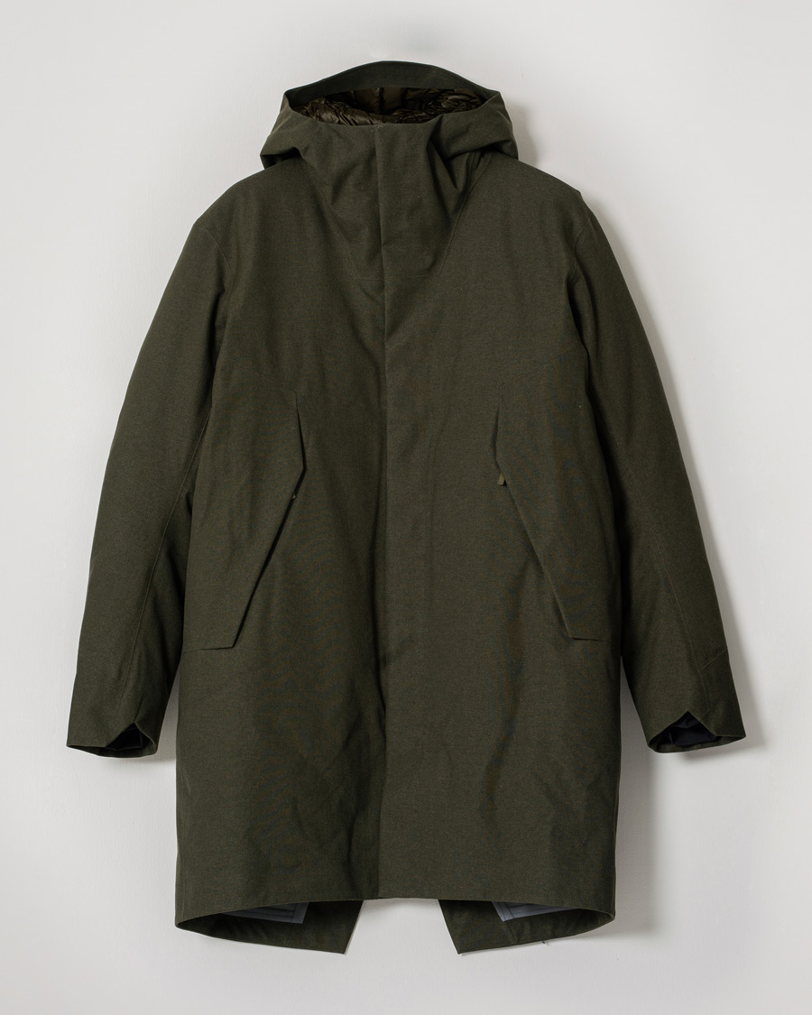 Heren | Jassen | Pre-owned | Arc'teryx Veilance Monitor Down TW Coat Olive Heather