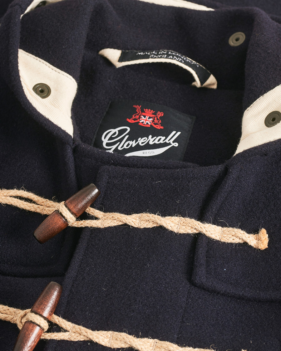 Heren | Jassen | Pre-owned | Gloverall Monty Original Duffle Coat Navy 38/48