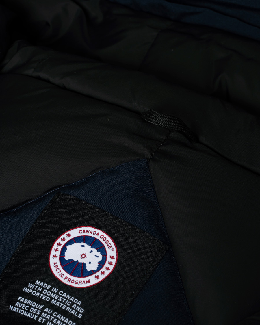 Heren | Jassen | Pre-owned | Canada Goose Black Label Langford Parka Navy XL