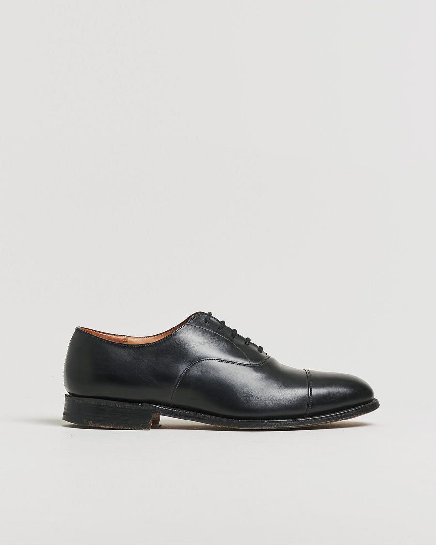 Heren | Pre-owned Goodyear genaaide schoenen | Pre-owned | Church's Consul Calf Leather Oxford Black UK9,5 - EU43,5