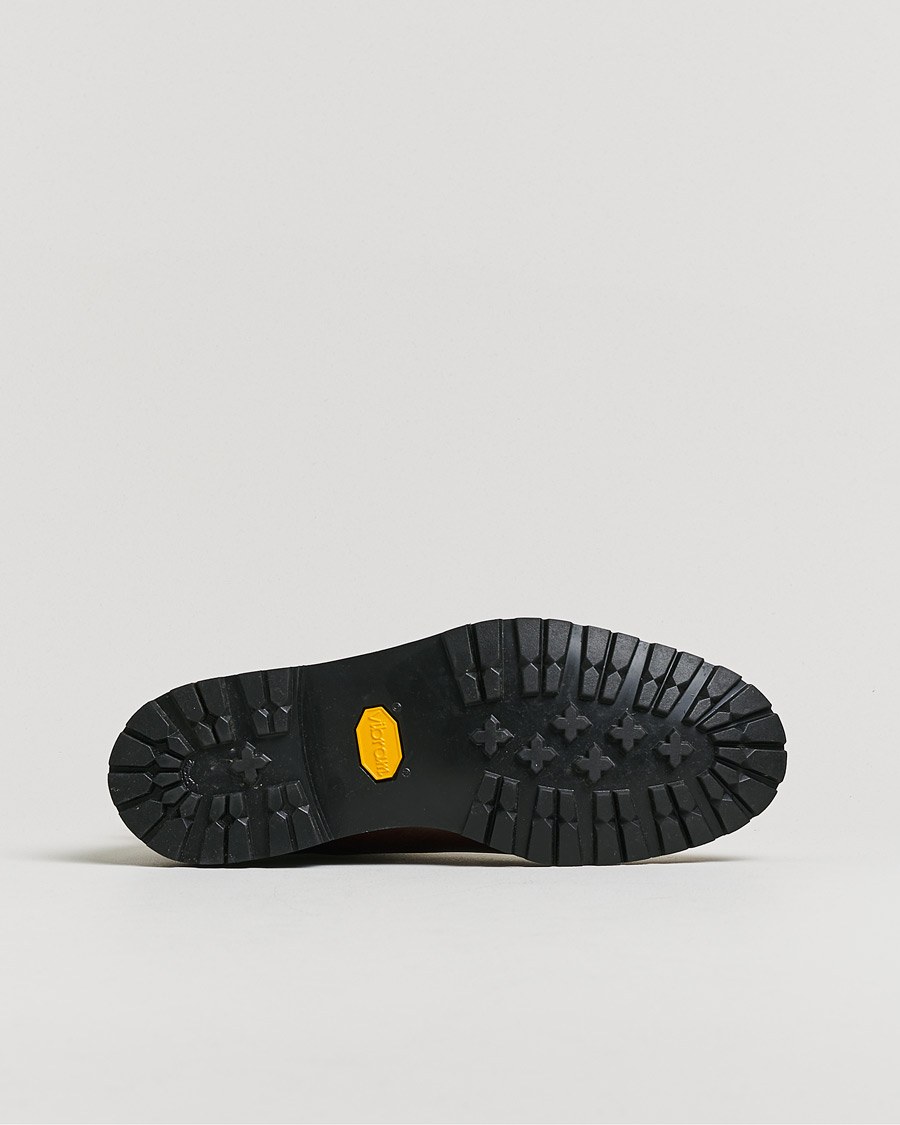 Heren | Crockett & Jones Ross Boot Vibram Sole Chocolate Hurricane Hide UK10 - EU44,5 | Pre-owned | Crockett & Jones Ross Boot Vibram Sole Chocolate Hurricane Hide UK10 - EU44,5