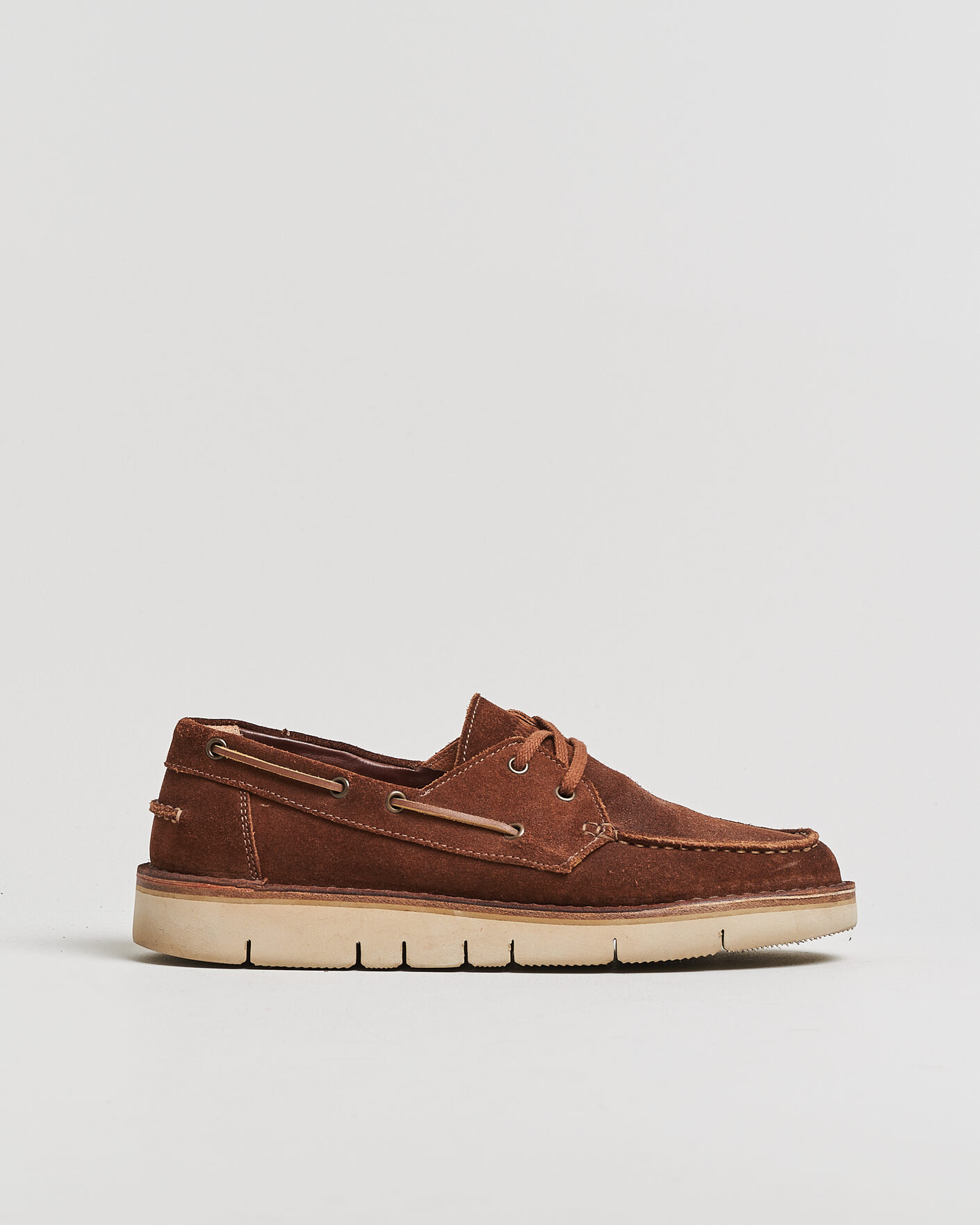 Heren | Pre-owned Schoenen | Pre-owned | Astorflex Boatflex Moccasin Brown Suede 43