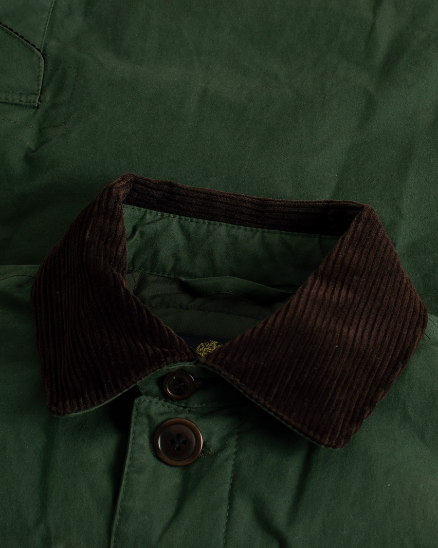 Heren | Jassen | Pre-owned | Barbour Gold Standard Polkerris Padded Shirt Jacket Sage