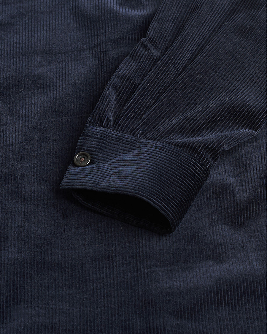 Heren | Pre-owned Overhemden | Pre-owned | Ralph Lauren Purple Label Double Pocket Overshirt Classic Navy S