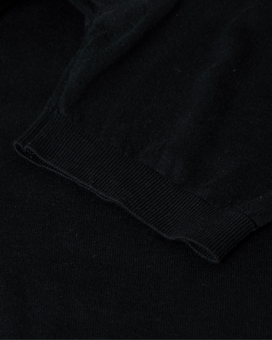 Heren | Polo's | Pre-owned | John Smedley Adrian Slim Fit Sea Island Polo Black