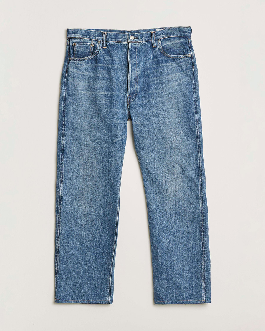 Heren | Pre-owned Jeans | Pre-owned | orSlow Straight Fit 105 Selvedge Jeans 2 Year Wash 5/XL