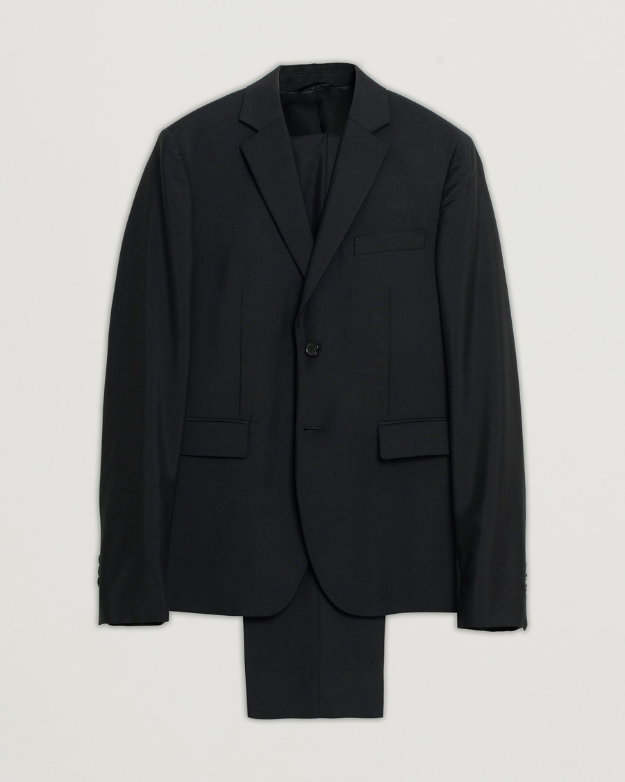 Heren | Pre-owned Pakken | Pre-owned | Acne Studios Brobyn Wool Suit Black 48