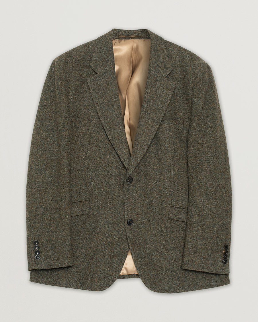 Heren | Blazers | Pre-owned | Walker Slater William Shetland Tweed Jacket Moss Donegal 56