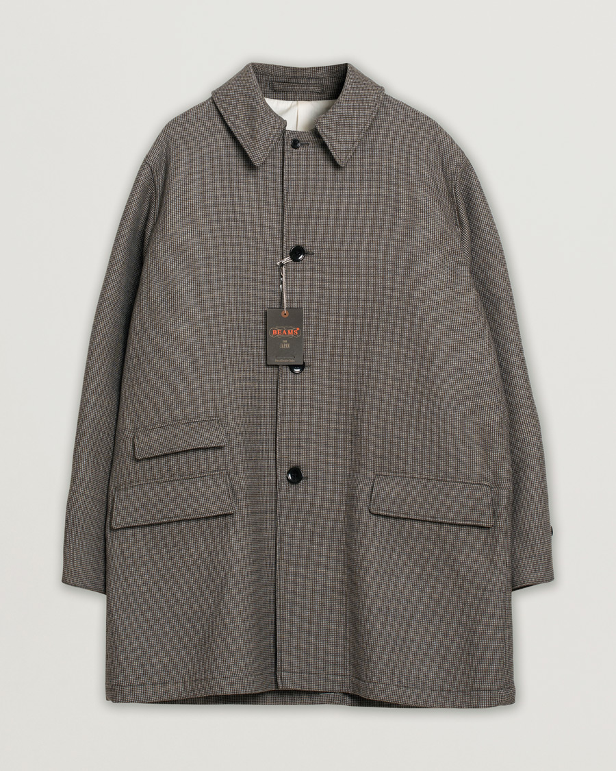 Heren | Jassen | Pre-owned | BEAMS PLUS Travel Wool Coat Grey L