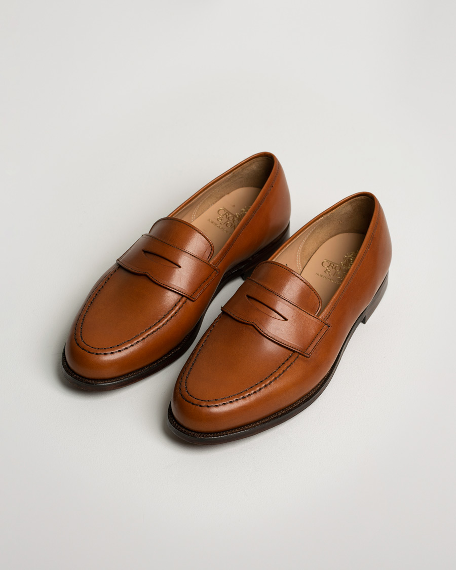 Heren | Boston Leather Sole Light Brown Calf | Pre-owned | Boston Leather Sole Light Brown Calf