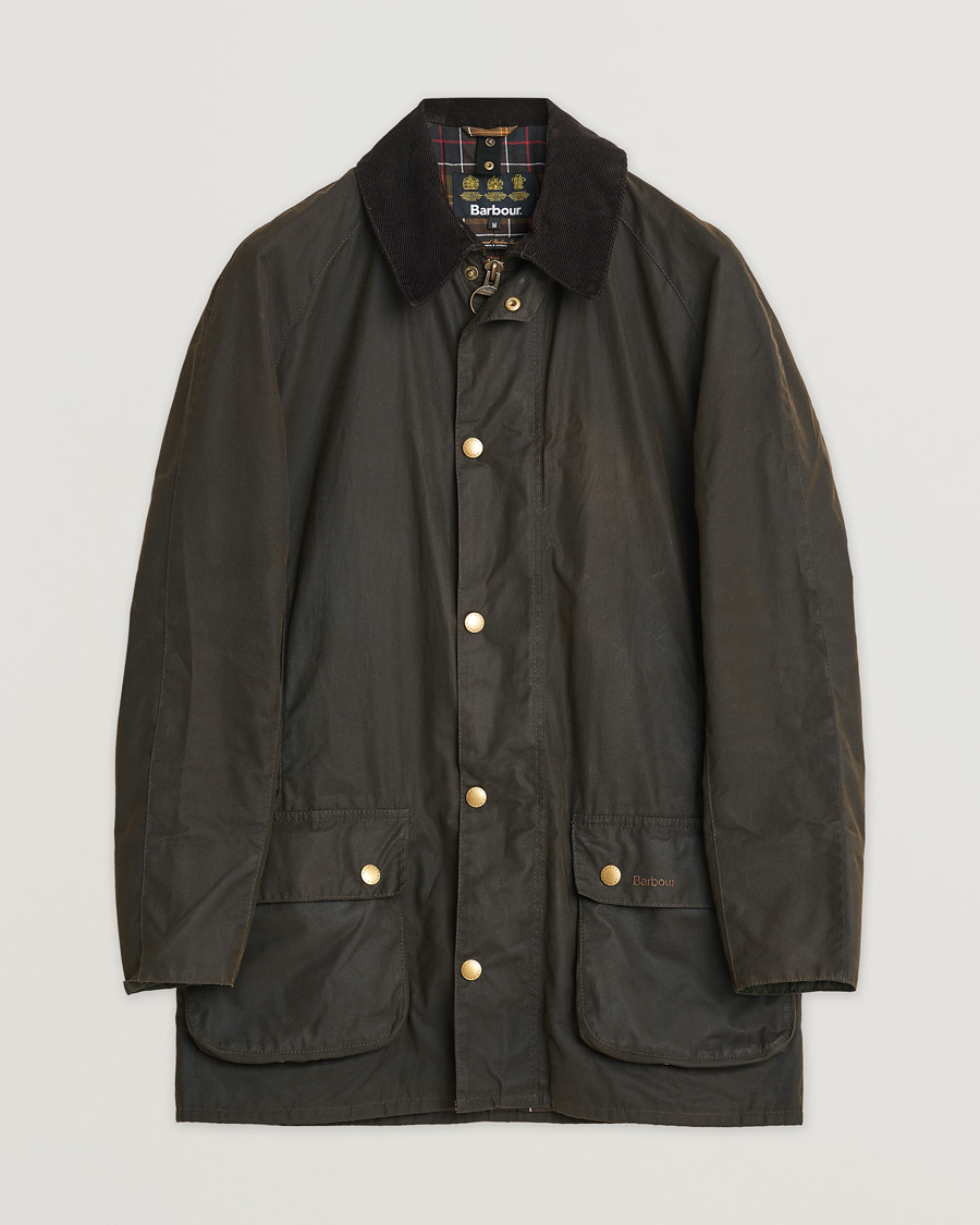 Heren | Pre-owned Jassen | Pre-owned | Barbour Lifestyle Beausby Waxed Jacket Olive