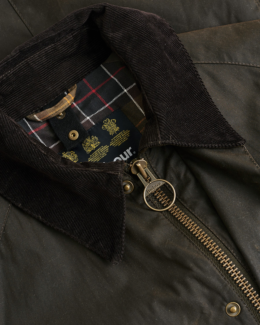 Heren | Pre-owned Jassen | Pre-owned | Barbour Lifestyle Beausby Waxed Jacket Olive