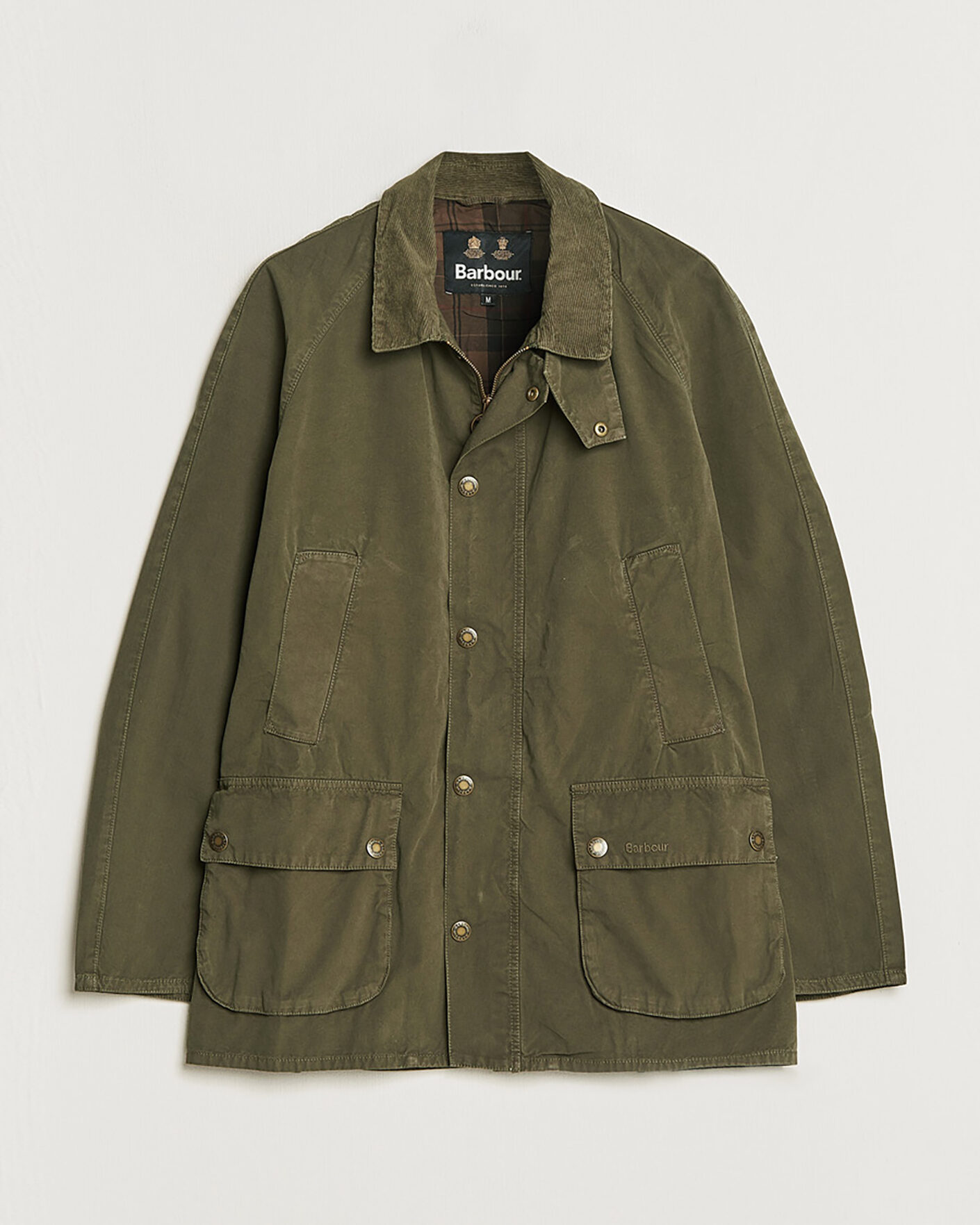 Heren | Pre-owned Jassen | Pre-owned | Barbour LifestyleAshby Casual JacketOliveM