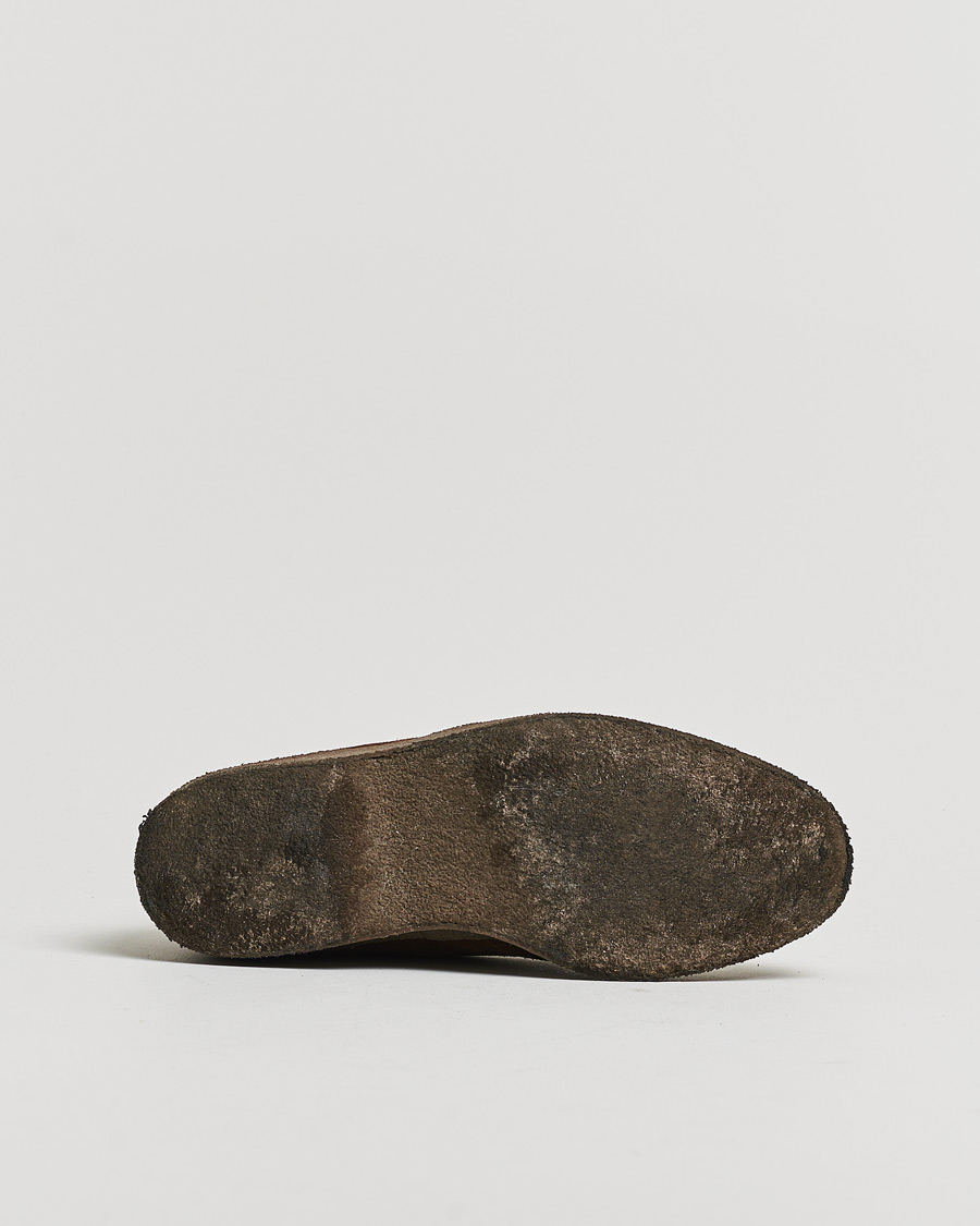 Heren | Pre-owned Schoenen | Pre-owned | Sanders Joel Chukka Boot Chocolate Suede UK8,5 - EU42,5