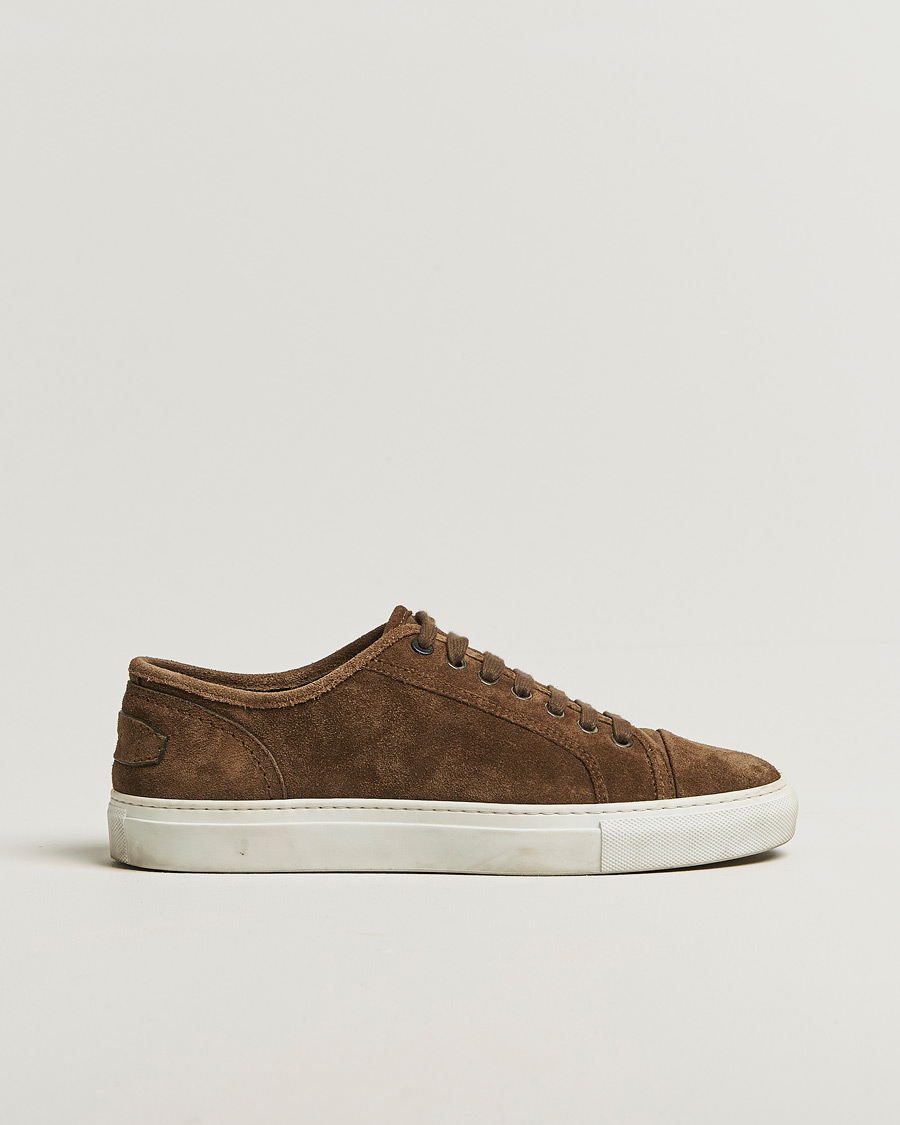 Heren | Brioni Casetta Suede Sneakers Brown | Pre-owned | Brioni Casetta Suede Sneakers Brown
