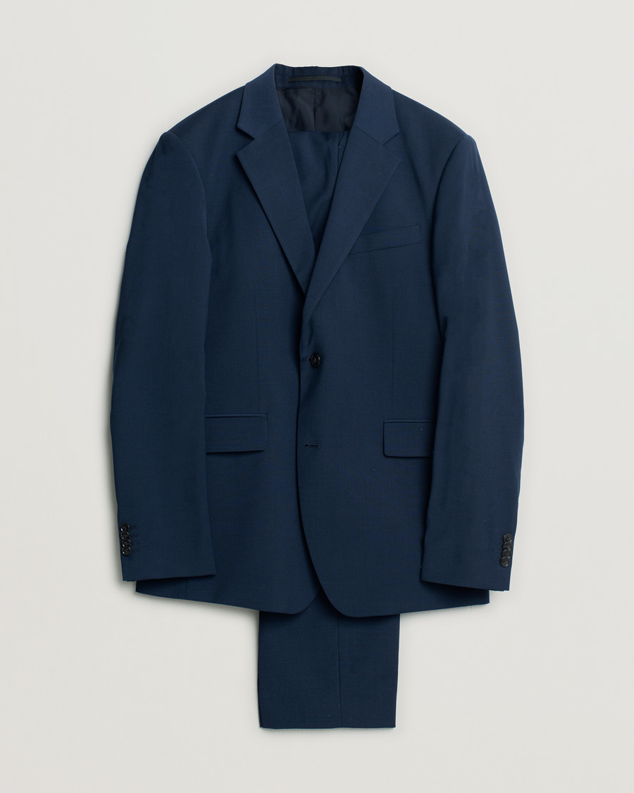 Heren | Blazers | Pre-owned | Tiger of Sweden Justin/Tenuta Wool Suit Navy 50