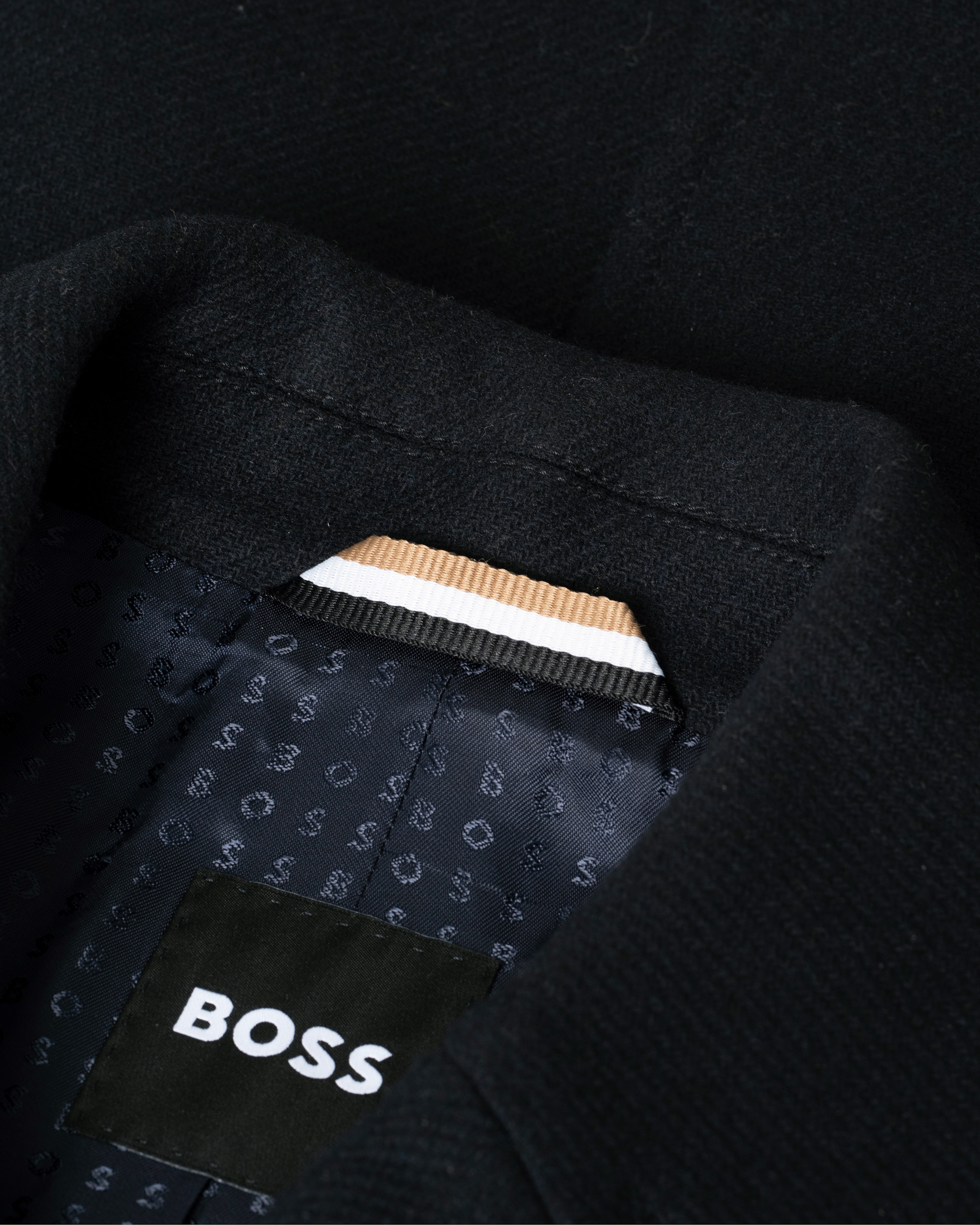 Heren | Jassen | Pre-owned | BOSS Hyde Peacoat Dark Blue 46