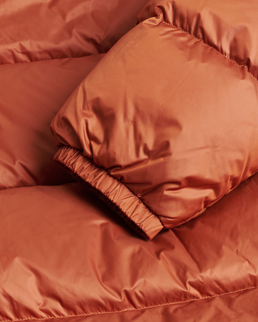 Heren | Pre-owned Jassen | Pre-owned | GANT Shiny Puffer Hooded Jacket Rust XL