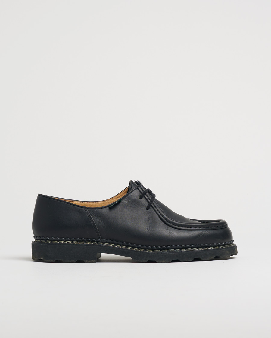 Heren | Paraboot Michael Derby Black | Pre-owned | Paraboot Michael Derby Black