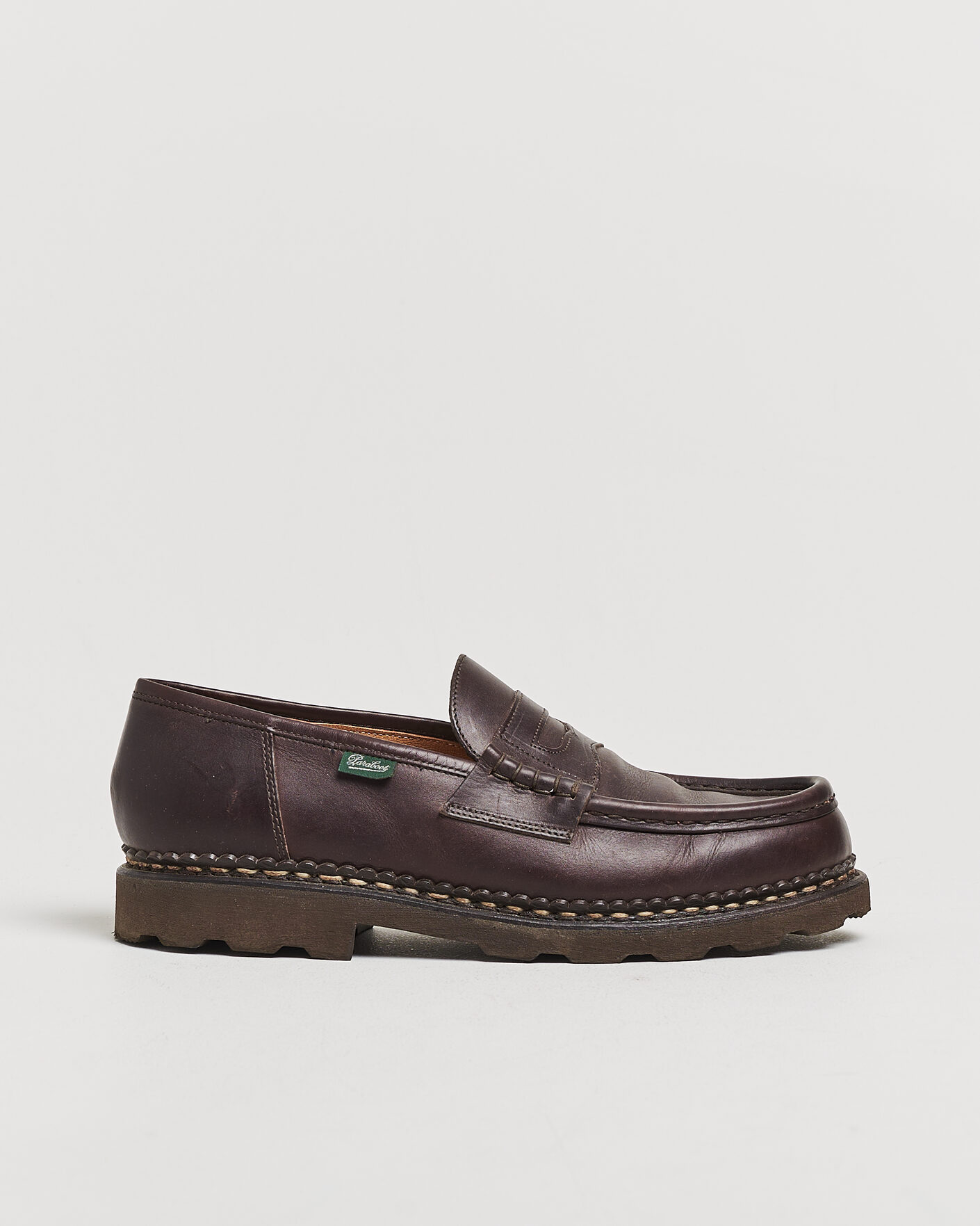 Heren | Pre-owned Goodyear genaaide schoenen | Pre-owned | Paraboot Reims Loafer Cafe UK8,5 - EU42,5