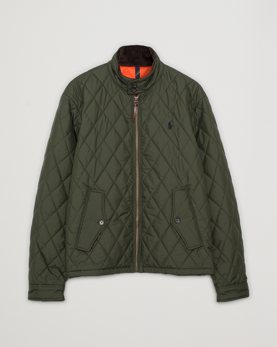 Heren | Jassen | Pre-owned | Polo Ralph Lauren Beaton Quilted Jacket Company Olive M