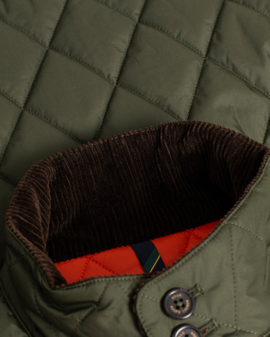 Heren | Jassen | Pre-owned | Polo Ralph Lauren Beaton Quilted Jacket Company Olive M