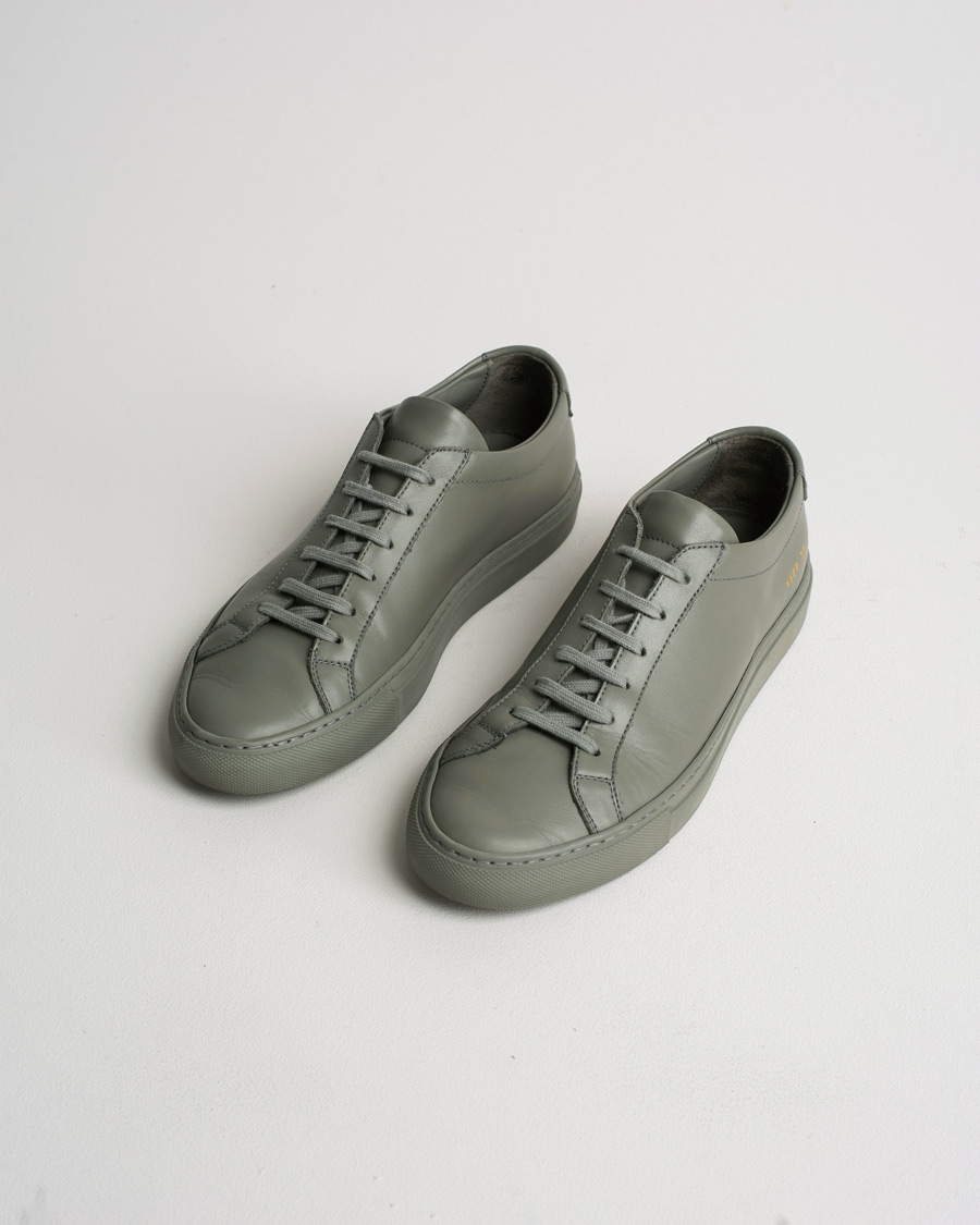 Heren | Common Projects Original Achilles Sneaker Grey | Pre-owned | Common Projects Original Achilles Sneaker Grey