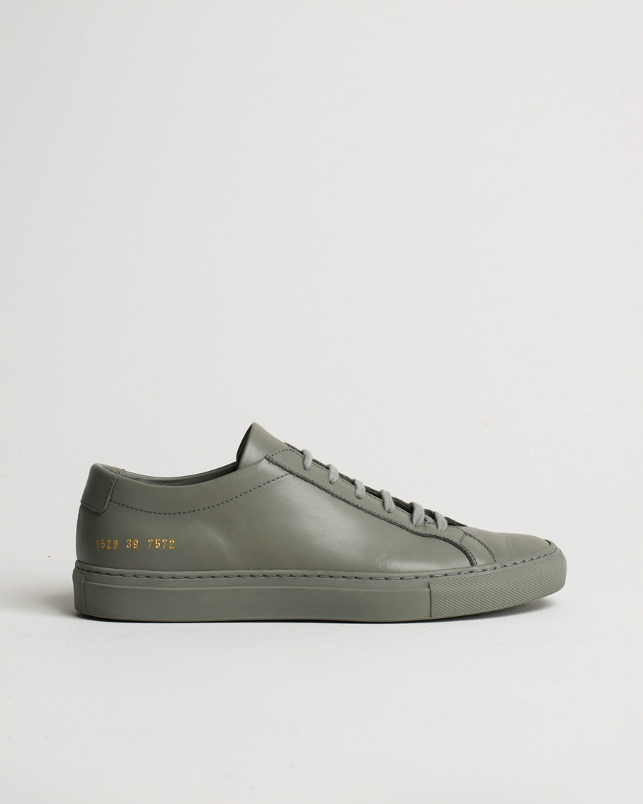 Heren | Common Projects Original Achilles Sneaker Grey | Pre-owned | Common Projects Original Achilles Sneaker Grey