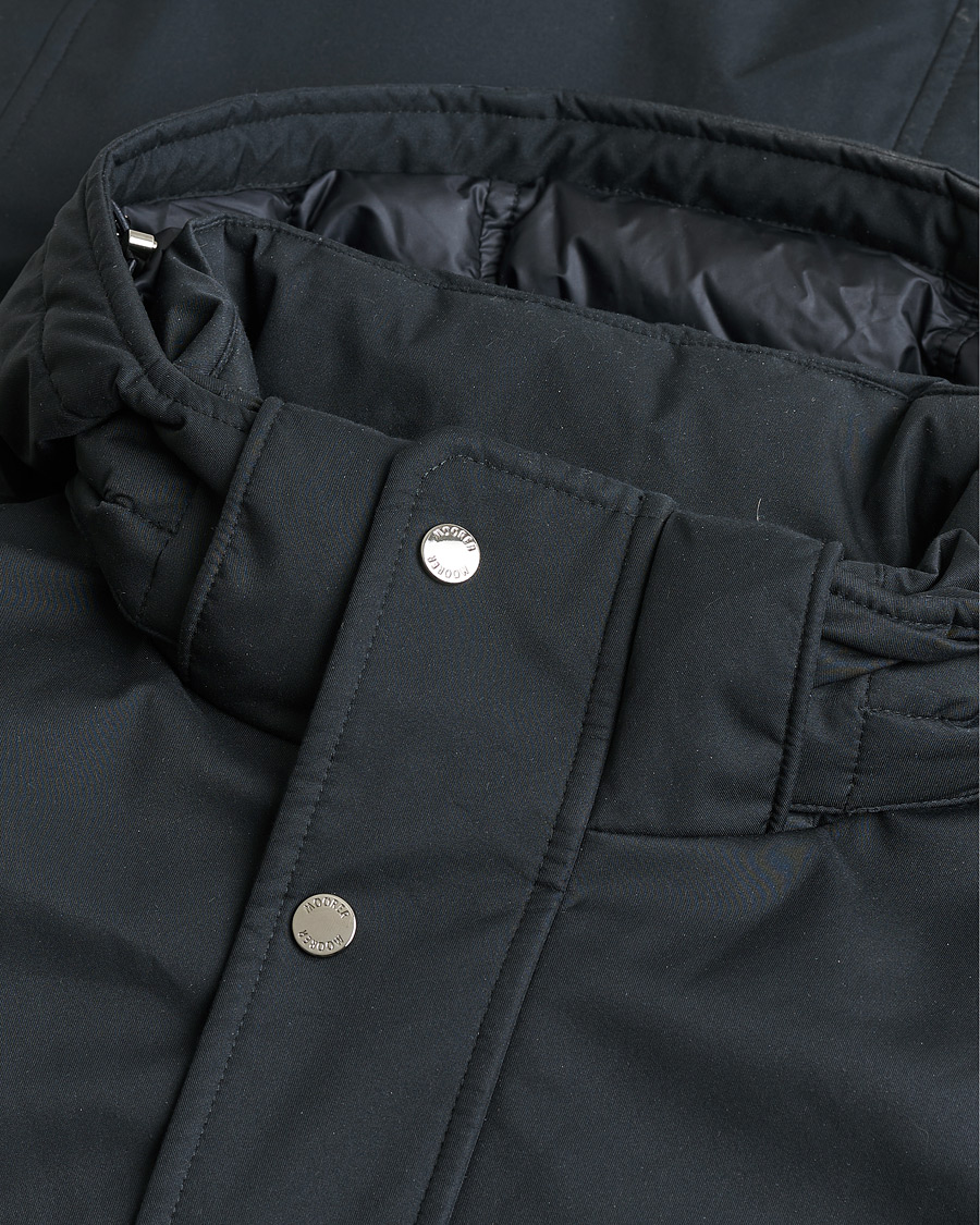 Heren | Pre-owned Jassen | Pre-owned | MooRER Vermont Waterproof Padded Parka Navy 52