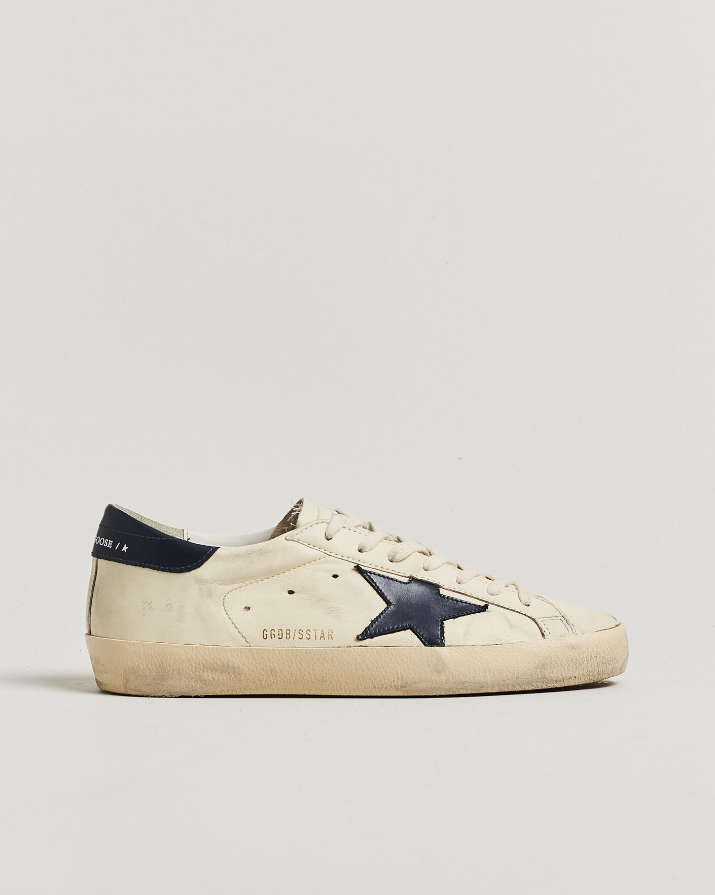 Heren | Pre-owned Schoenen | Pre-owned | Golden Goose Super-Star Sneakers Beige/Midnight 41