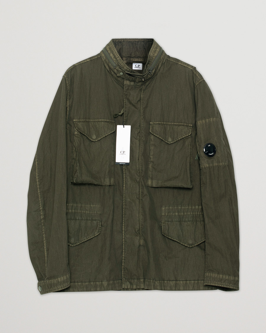 Heren | Jassen | Pre-owned | C.P. Company 50 Fili GUM Cotton Field Jacket Olive