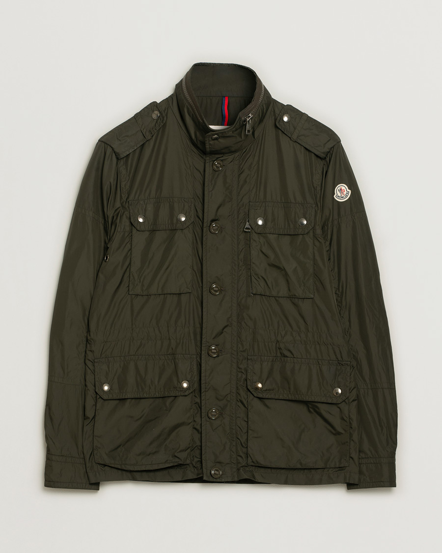 Heren | Jassen | Pre-owned | Moncler Cristian Field Jacket Green 2 - M