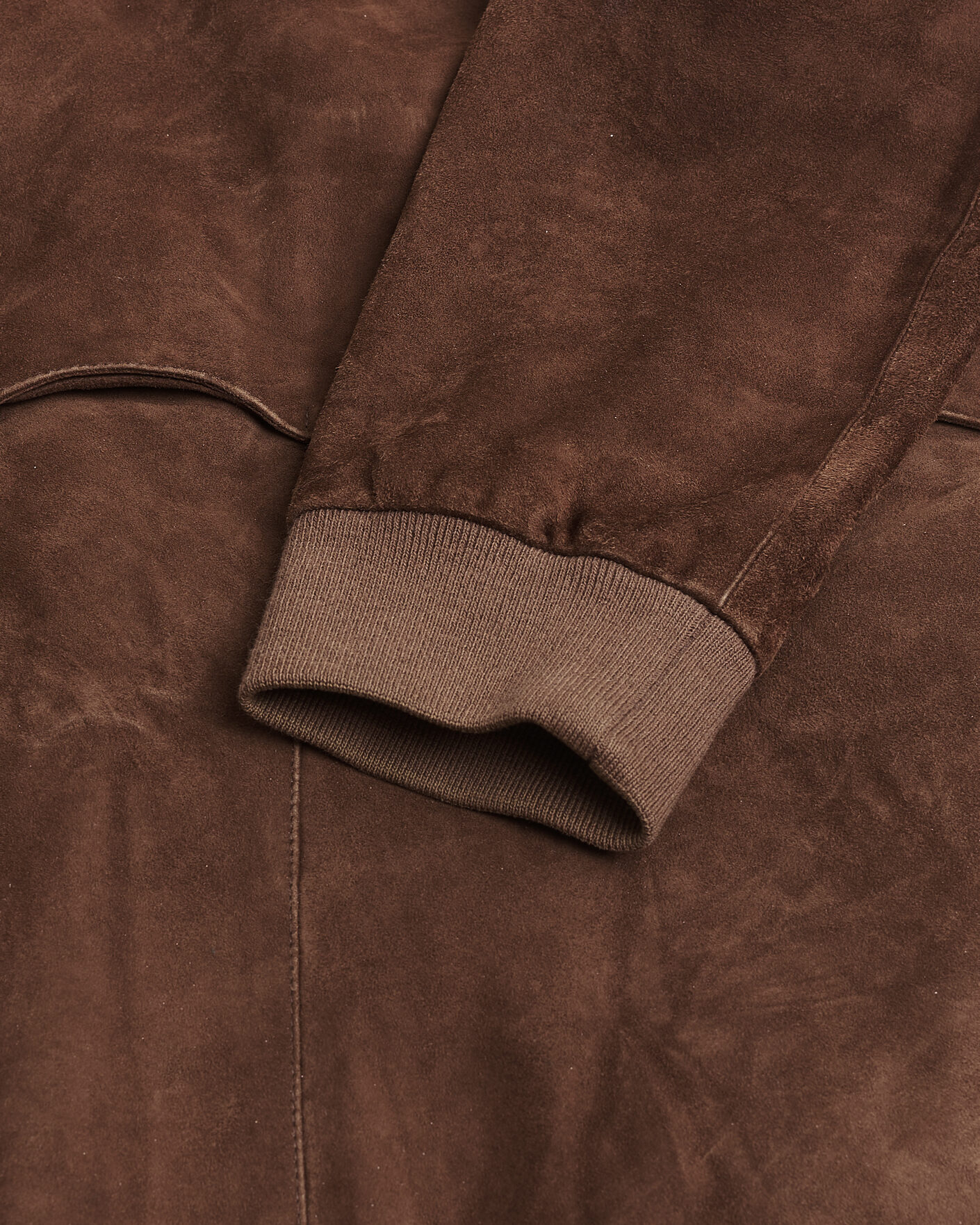 Heren | Pre-owned Jassen | Pre-owned | Baracuta G9 Suede Jacket Chocolate UK42 - EU52