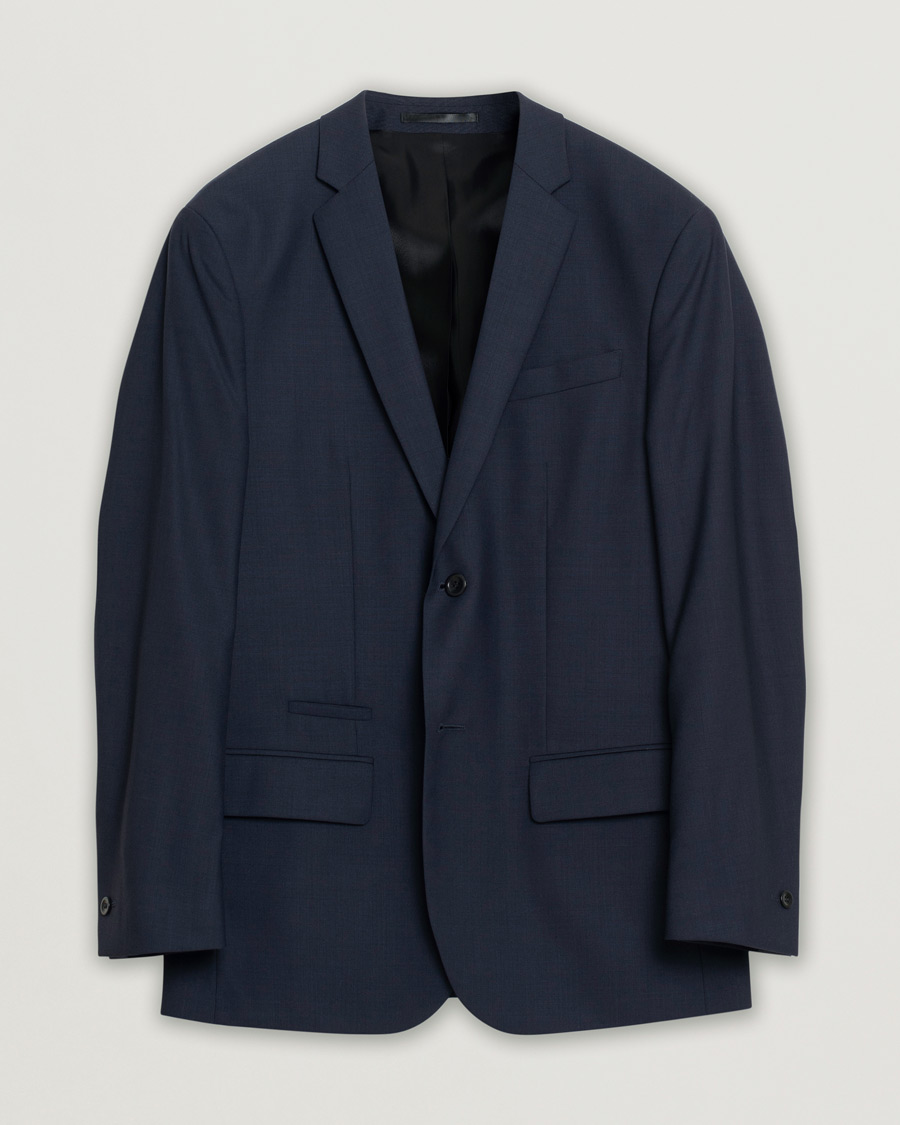 Heren | Blazers | Pre-owned | Filippa K Rick Cool Wool Suit Jacket Dark Navy