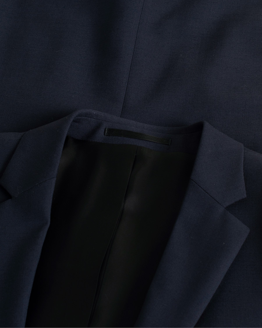 Heren | Blazers | Pre-owned | Filippa K Rick Cool Wool Suit Jacket Dark Navy