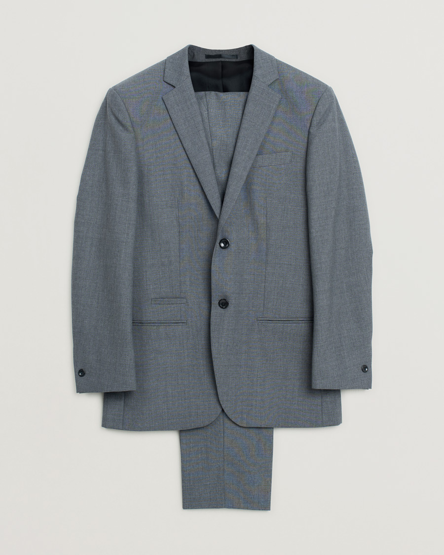 Heren | Blazers | Pre-owned | Filippa K Rick/Liam Cool Wool Suit Grey 48