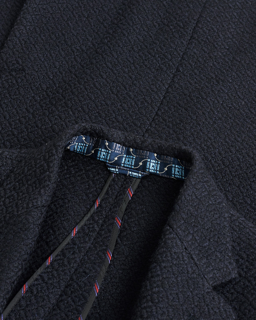 Heren | Pre-owned Blazers | Pre-owned | Etro Jacquard Jersey Blazer Navy 52