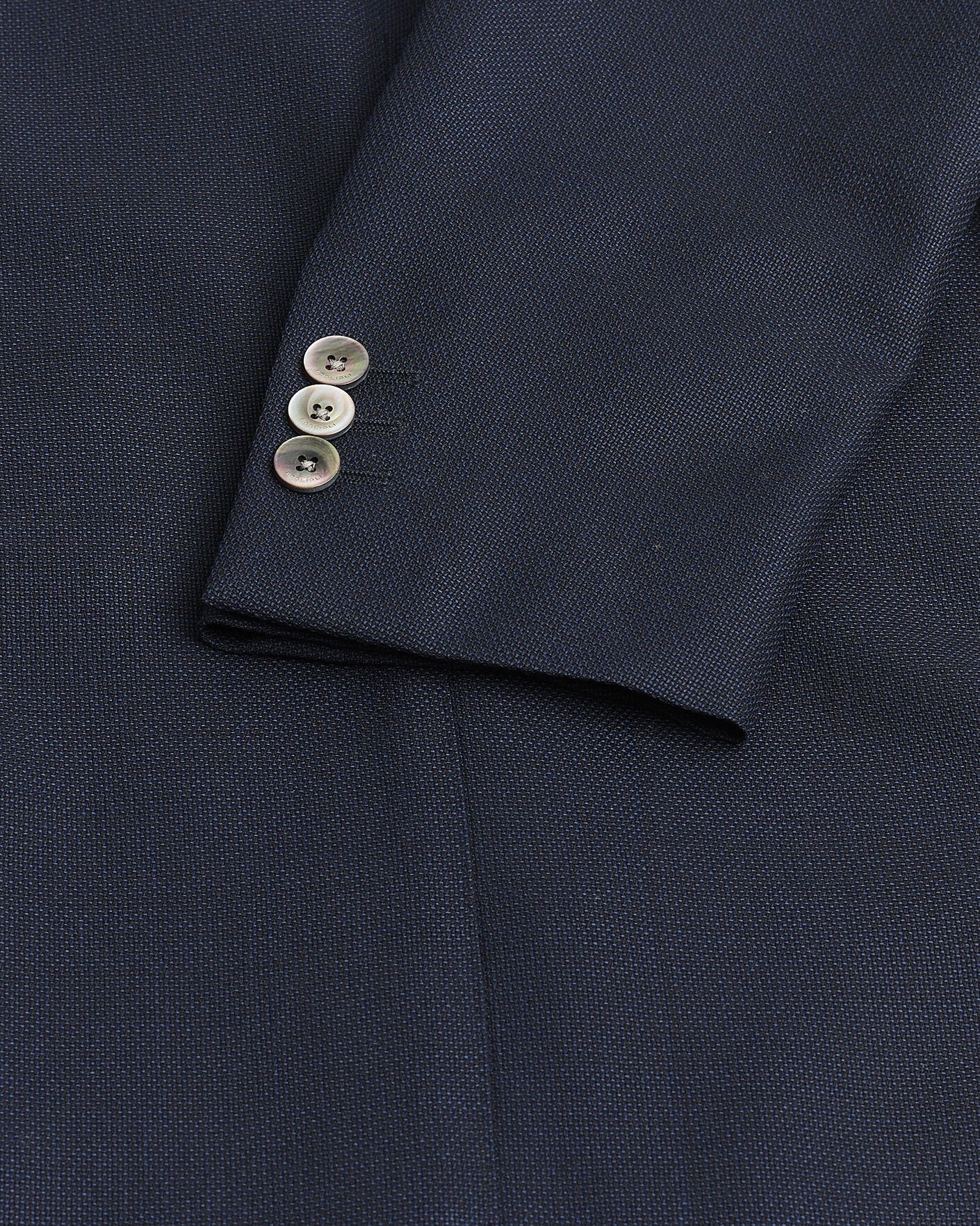 Heren | Pre-owned Blazers | Pre-owned | Boglioli Dover Wool Hopsack Blazer Navy 48