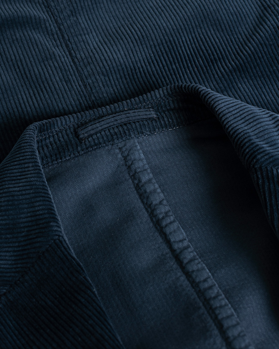 Heren | Blazers | Pre-owned | L.B.M. 1911 Jack Corduroy Blazer Navy 50