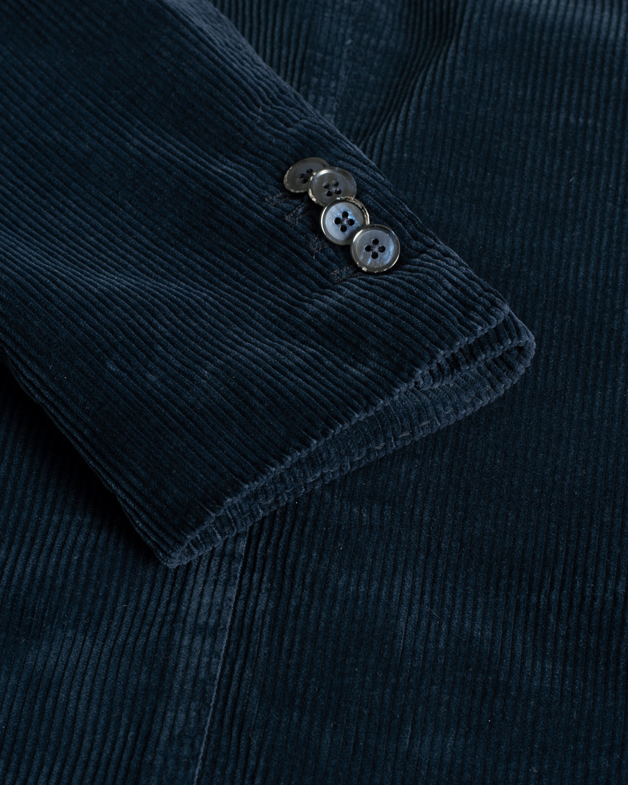 Heren | Blazers | Pre-owned | L.B.M. 1911 Jack Corduroy Blazer Navy 50