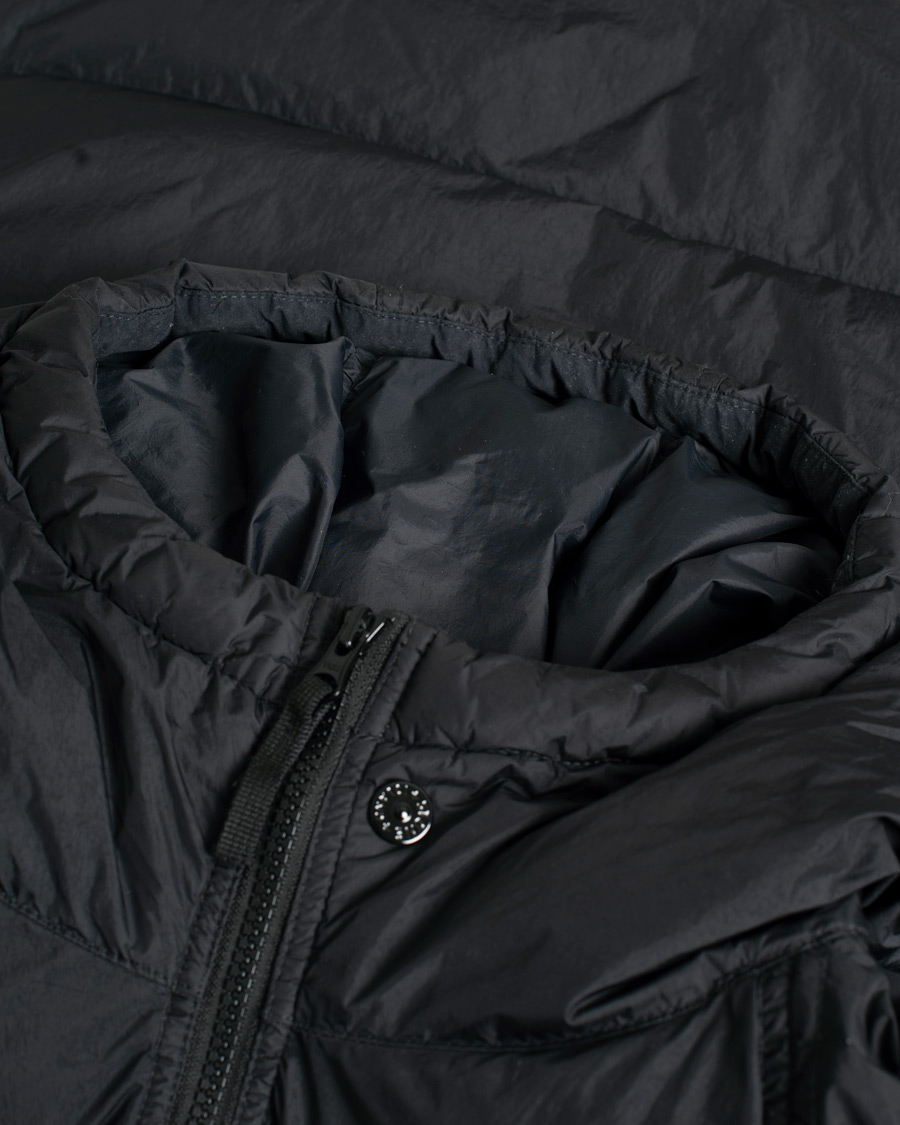 Heren | Jassen | Pre-owned | Stone Island Garment Dyed Recycled Nylon Down Jacket Black