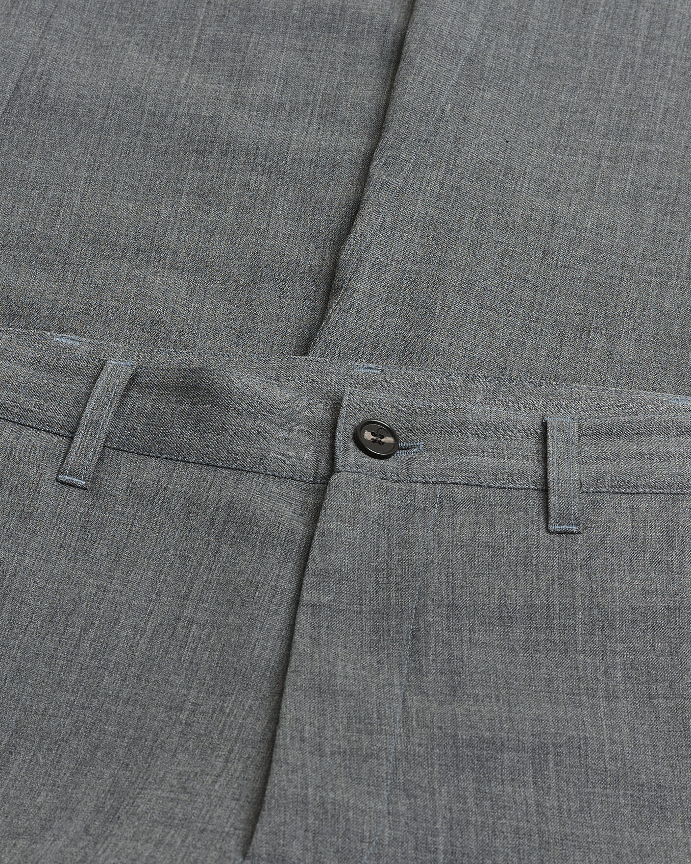Heren | Pre-owned Broeken | Pre-owned | Sunflower Wide Twist Wool Trousers Grey Melange 48