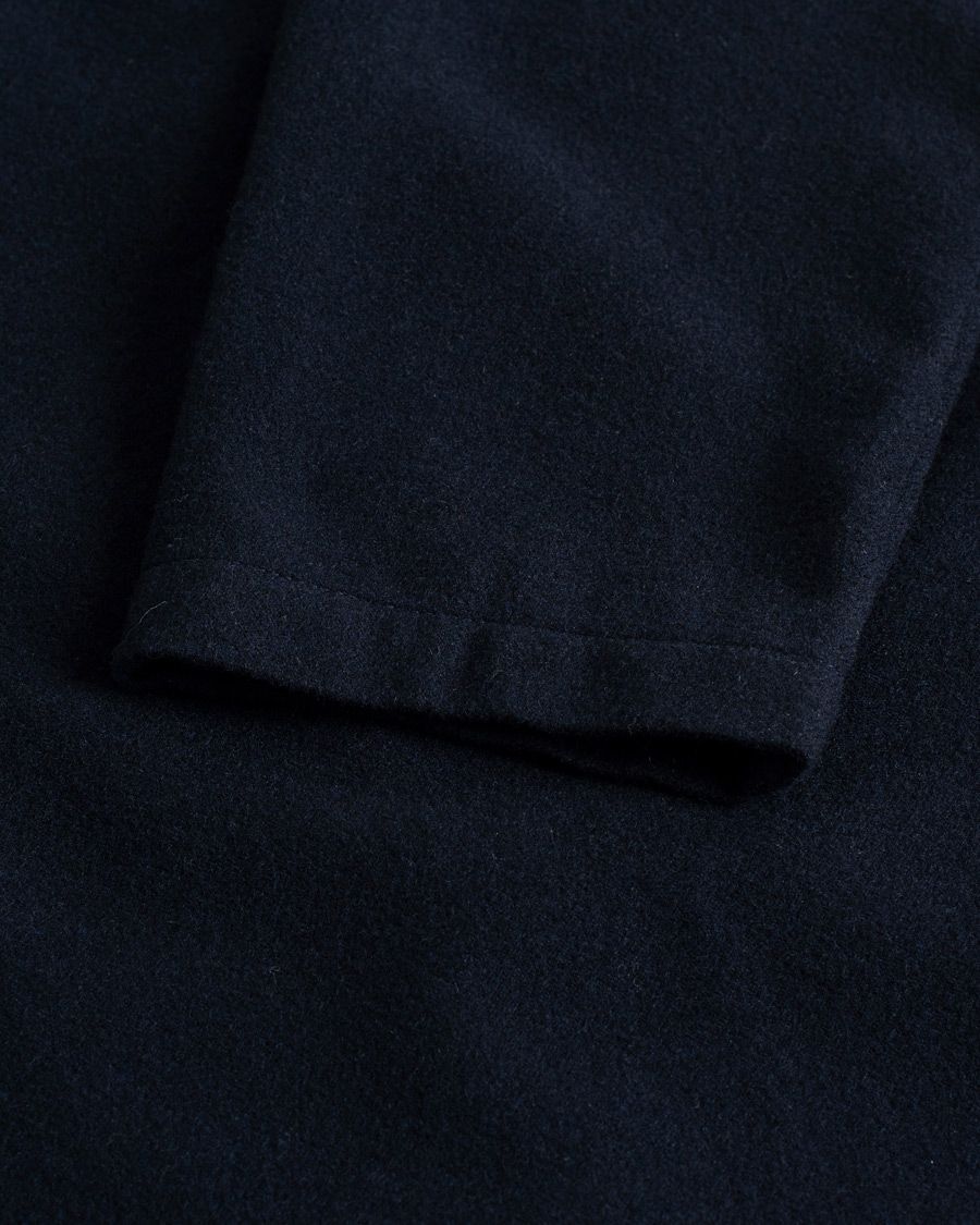 Heren | Jassen | Pre-owned | Massimo Alba Florida Wool, Silk & Cashmere Shirt Jacket Navy M